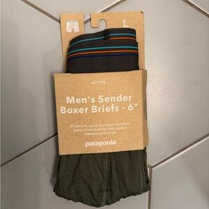 NWT Men’s Patagonia Boxer Briefs - Size L